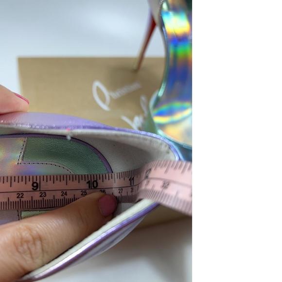 100mm Purple Ombre Licorne AB Unicorn Iriza Gradient Pumps E584 - Picture 11 of 11